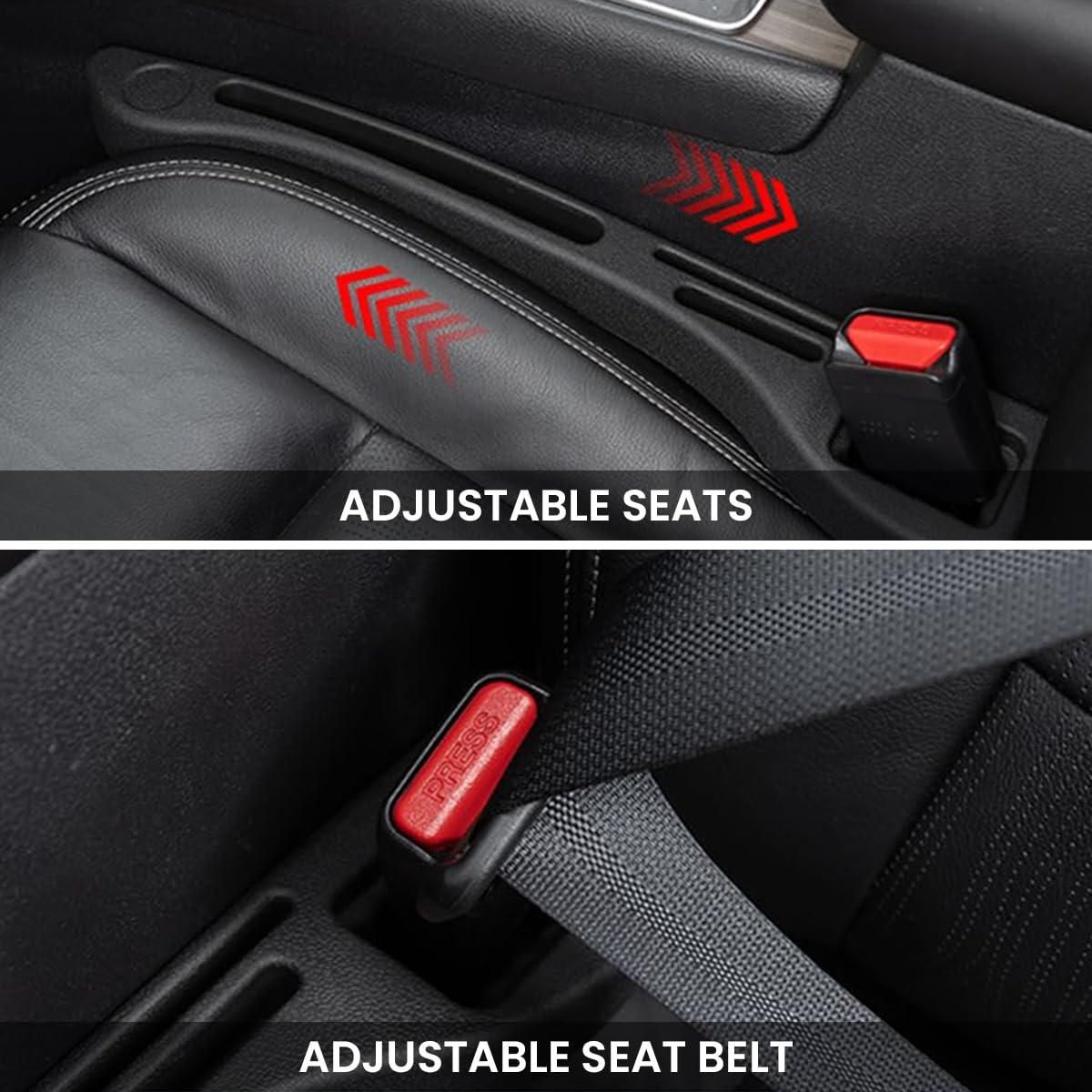 Car Seat Gap Filler – EVA Car Organizer (Black)