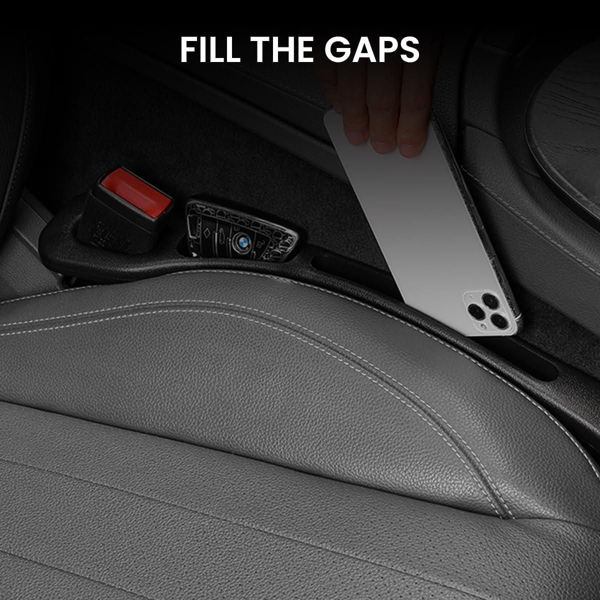 Car Seat Gap Filler – EVA Car Organizer (Black)